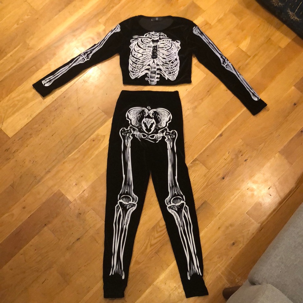 Missguided Skeleton Costume